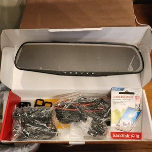 NEW! OUMAX RV43HD Rear View Mirror Dash Cam